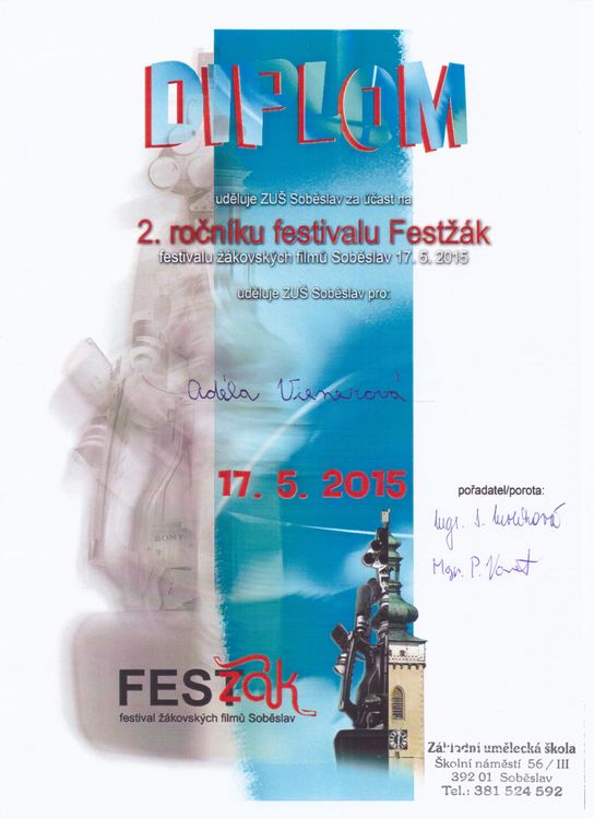 Certifikát Diplom